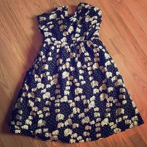 Strapless Elephant Dress